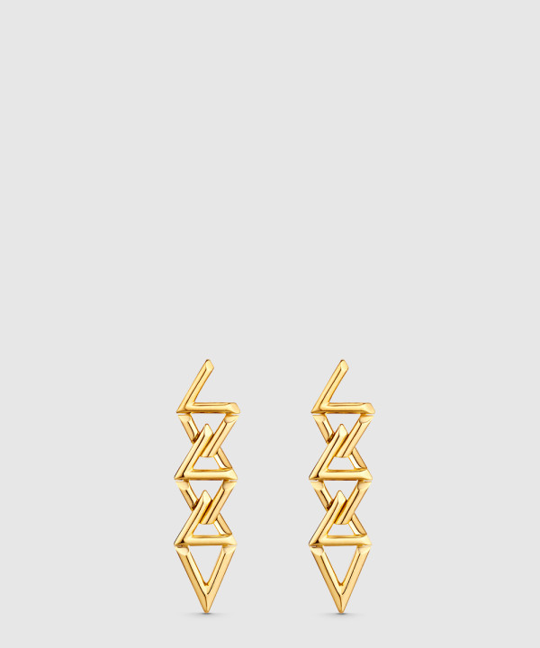 루이비통 LV 볼트 커브 귀걸이 Q96971