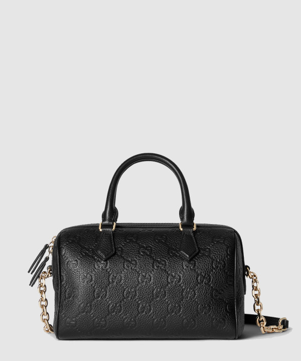 구찌 GG 엠블럼 스몰 탑 핸들백 815255