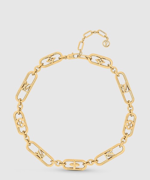 루이비통 마이 LV 체인 목걸이 M01123