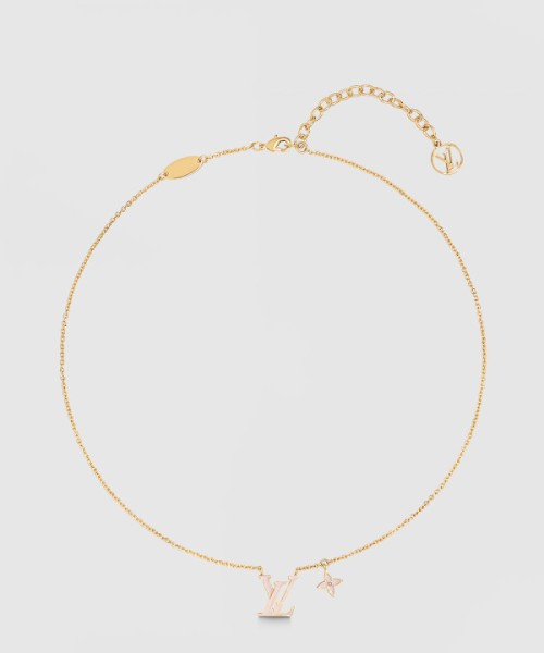 루이비통 LV 아이코닉 에나멜 목걸이 M01215