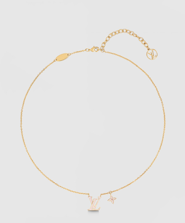 루이비통 LV 아이코닉 에나멜 목걸이 M01215