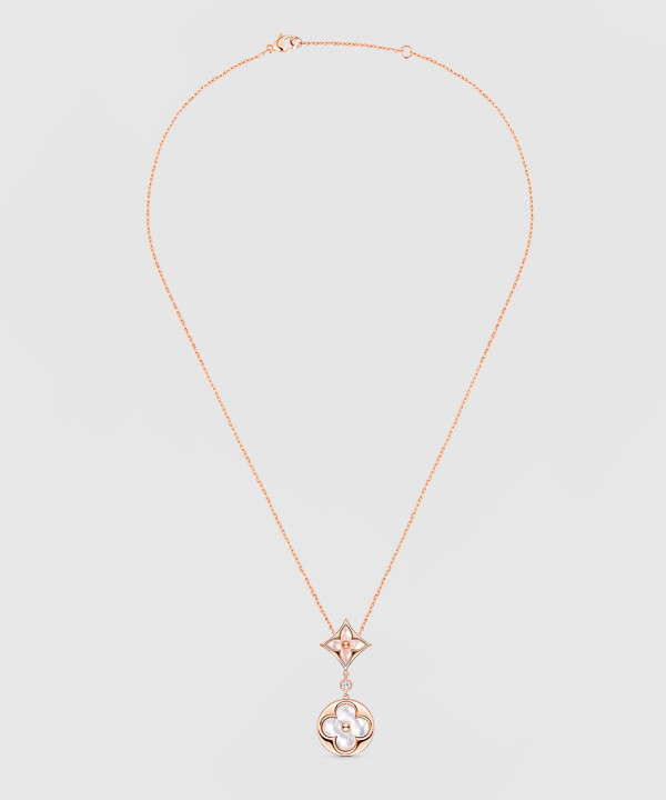 루이비통 컬러 블라썸 목걸이 Q94355