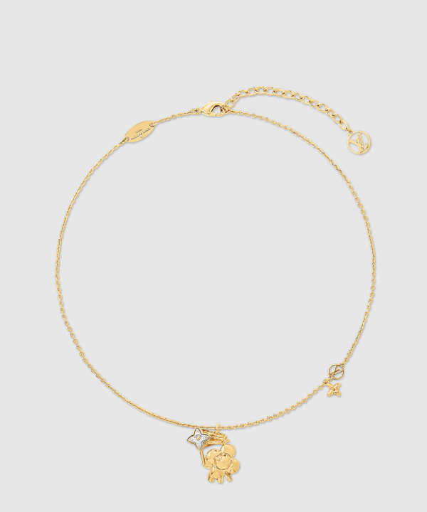 루이비통 비비엔 목걸이 M01351