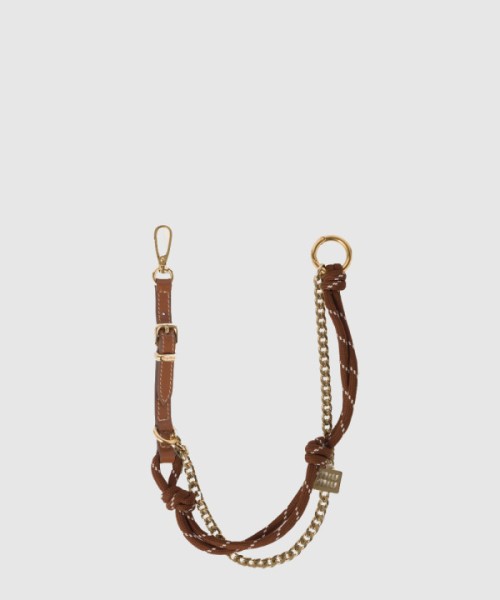 미우미우 죽 코드 및 메탈 트릭 코냑토바코 5TL510