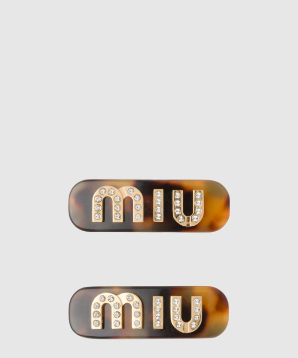 미우미우 헤어 클립 5JF091