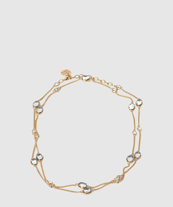 미우미우 메탈 및 인조 진주 목걸이 5IC118