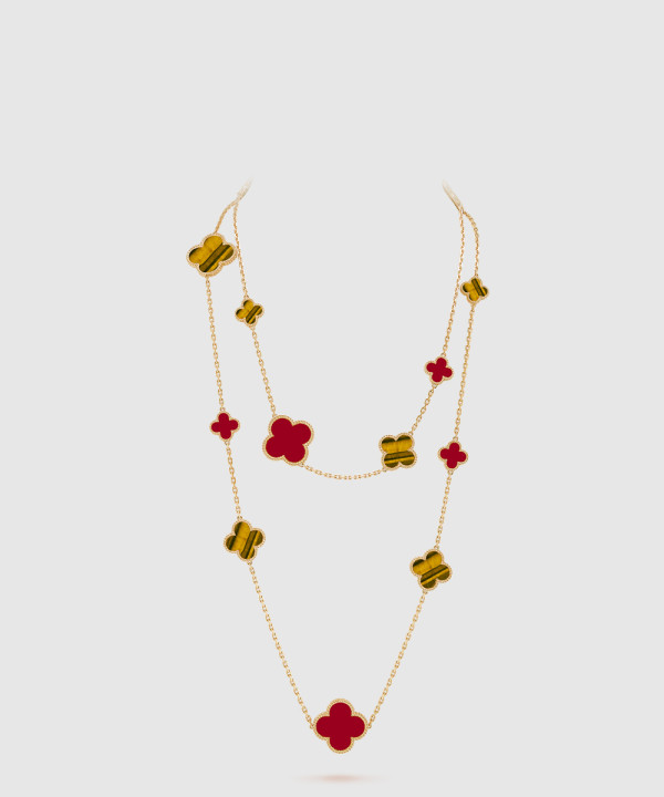 반클리프 매직 알함브라 롱 네크리스 5JO00