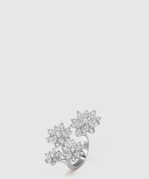 반클리프 로터스 비트윈 더 핑거 링 7TF00