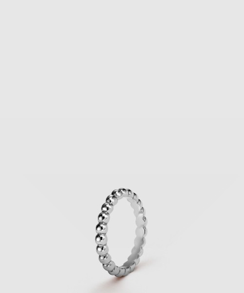 반클리프 뻬를리 골드 비즈 링 JME00