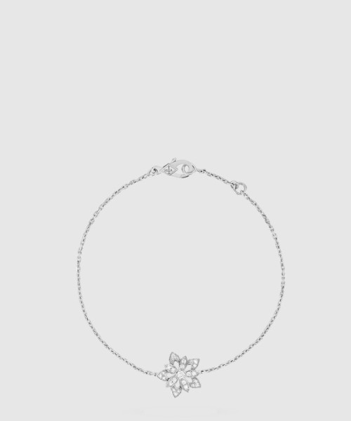 반클리프 미니 모델 컷아웃 로터스 브레이슬릿 1AB00