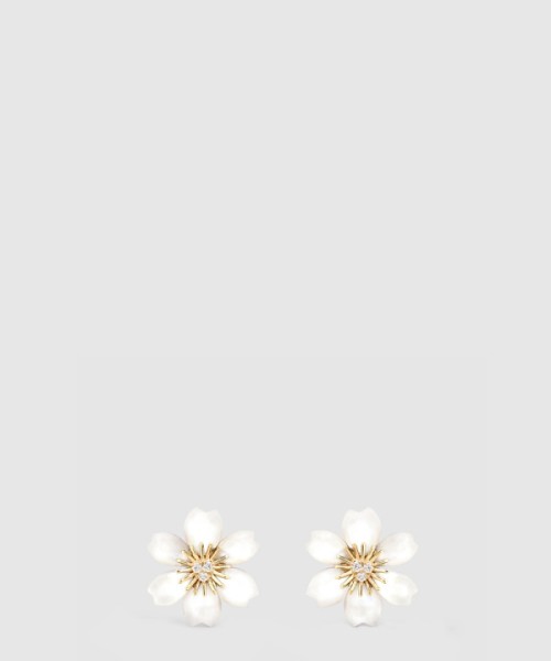 반클리프 로즈 드 노엘 귀걸이 7RV00