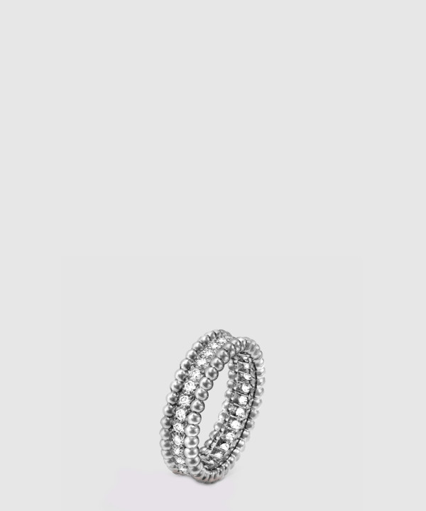 반클리프 빼를리 다이아몬드 반지 4E200