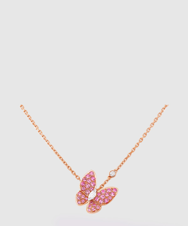 반클리프 투 버터플라이 목걸이 3M200