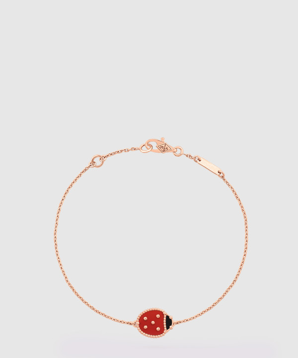 반클리프 럭키 스프링 팔찌 7R000