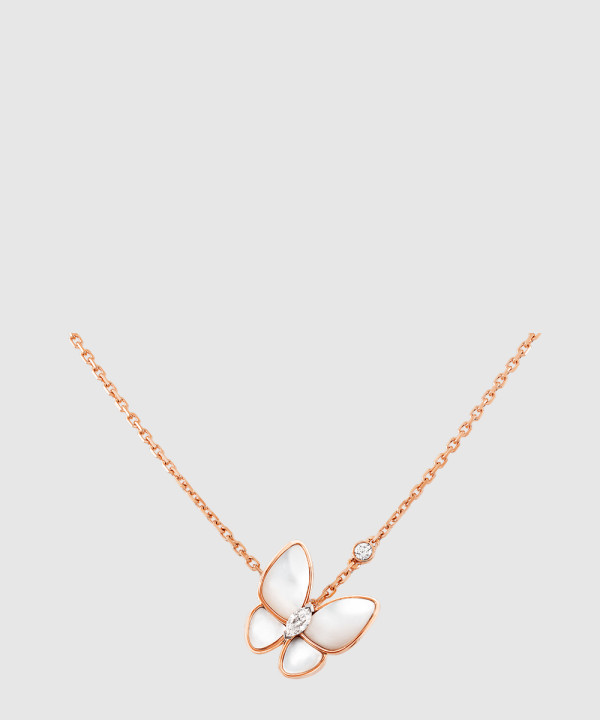 반클리프 투 버터플라이 목걸이 8FO00