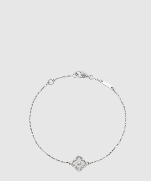 반클리프 브레이슬릿 화이트골드 다이아몬드 85600