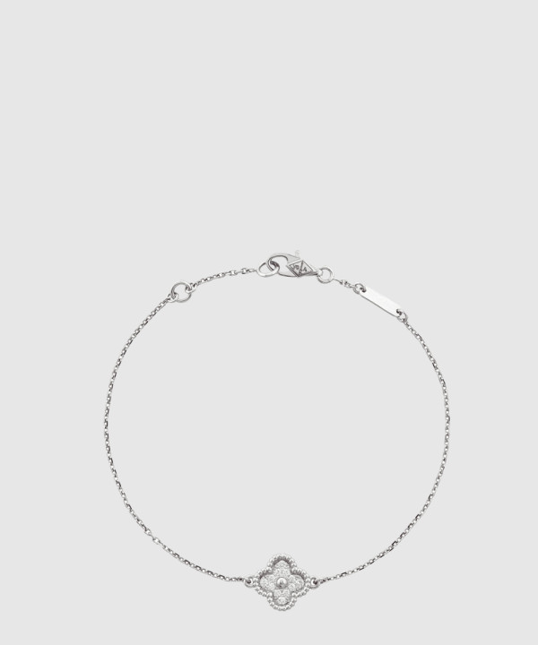 반클리프 브레이슬릿 화이트골드 다이아몬드 85600