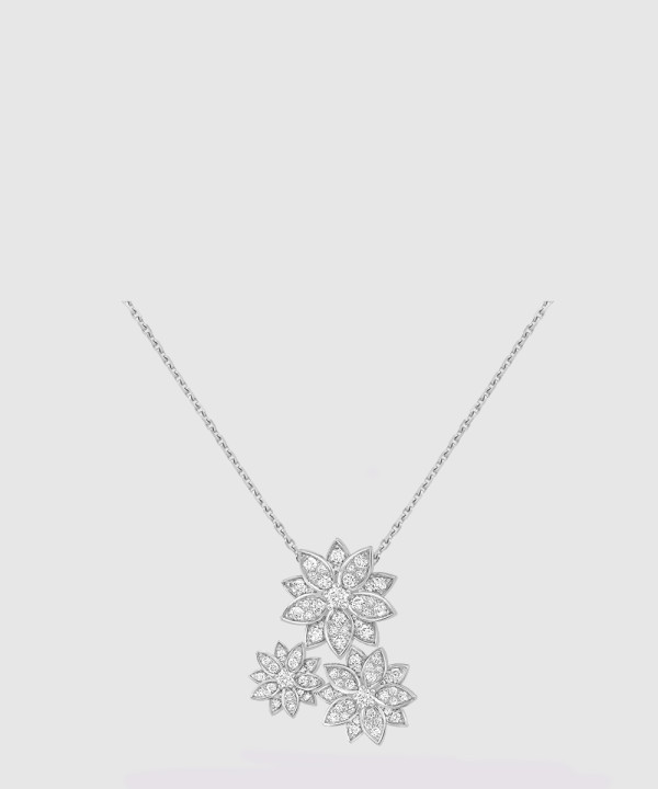 반클리프 로터스 펜던트 7TG00