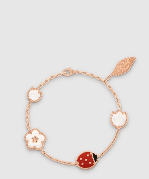 반클리프 럭키 스프링 팔찌 7RR00