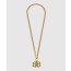 발렌시아가 텍스처드 목걸이 782981