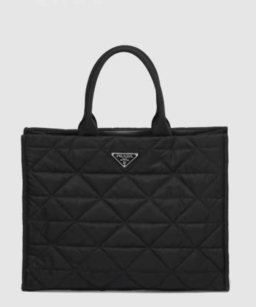 프라다 탑스티치 리나일론 쇼핑백 2VG096