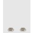 발렌시아가 Bb Xs 스터드 귀걸이 실버 624203