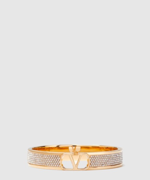 발렌티노 브이로고 크리스털 뱅글