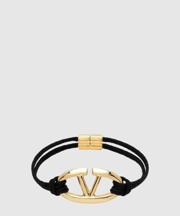 발렌티노 브이로고 시그니처 코튼 브레이슬릿