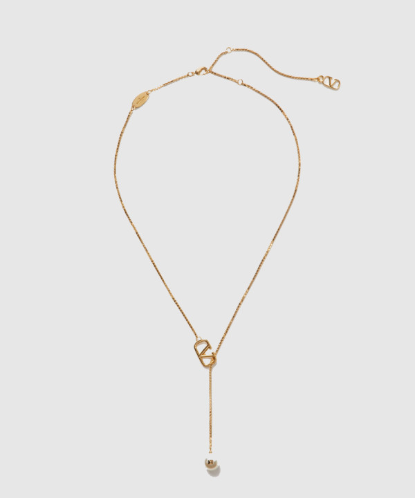 발렌티노 메탈 네크리스