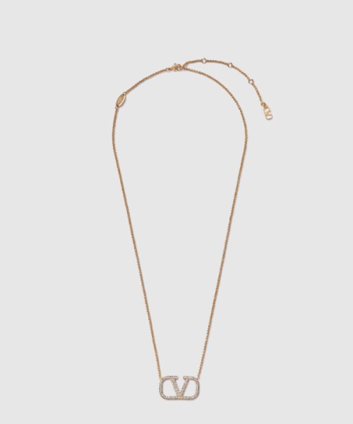 발렌티노 크리스털 네크리스