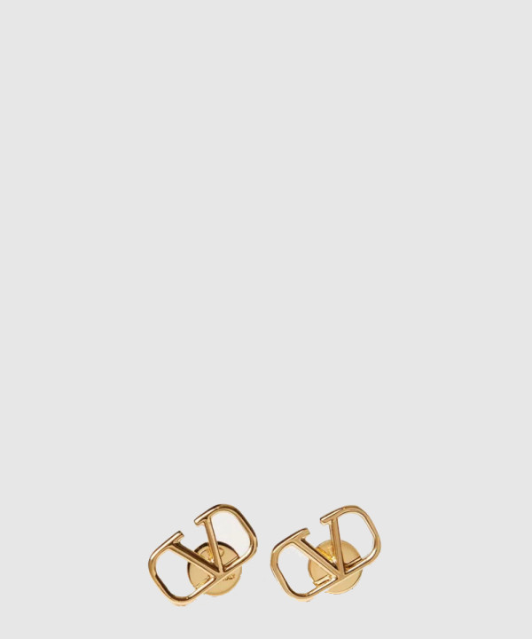 발렌티노 브이로고 시그니처 메탈 이어링