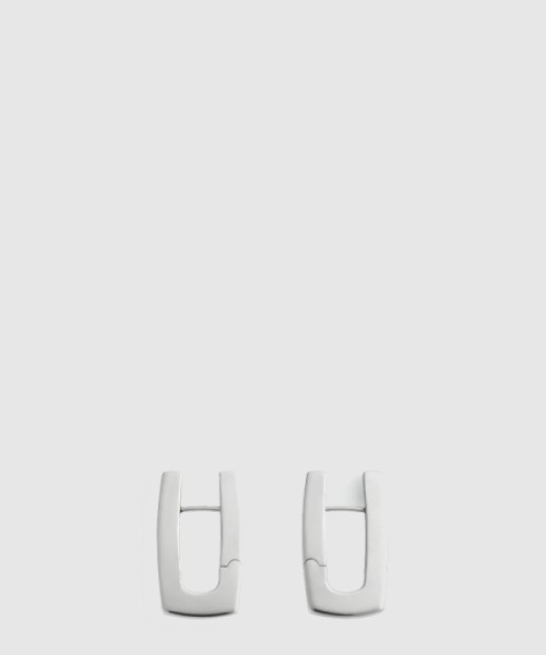 보테가베네타 쉐입 후프 이어링 804661