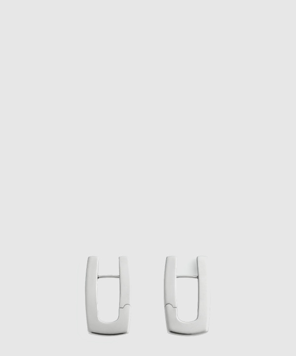 보테가베네타 쉐입 후프 이어링 804661