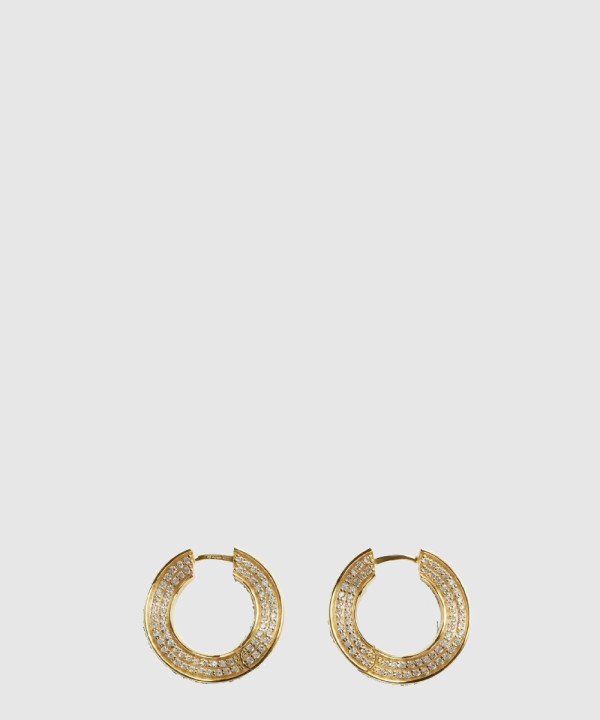 보테가베네타 곡선 이어링 742096