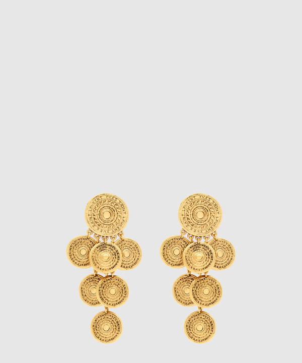 생로랑 메탈 참 이어링 820145