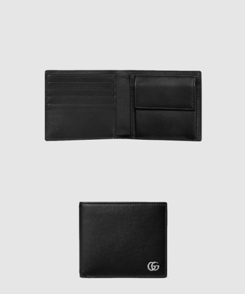 구찌 GG 마몬트 동전 지갑 소프트 가죽 835048