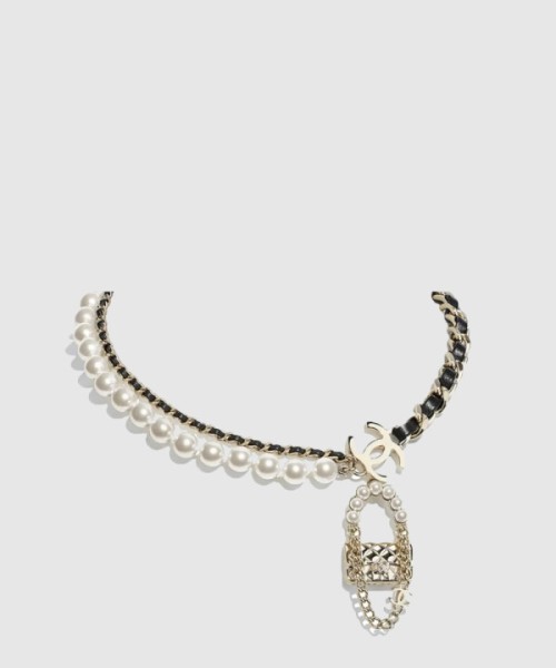 샤넬 네클리스 AB6125