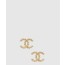 샤넬 더블 C 귀걸이 AB7782