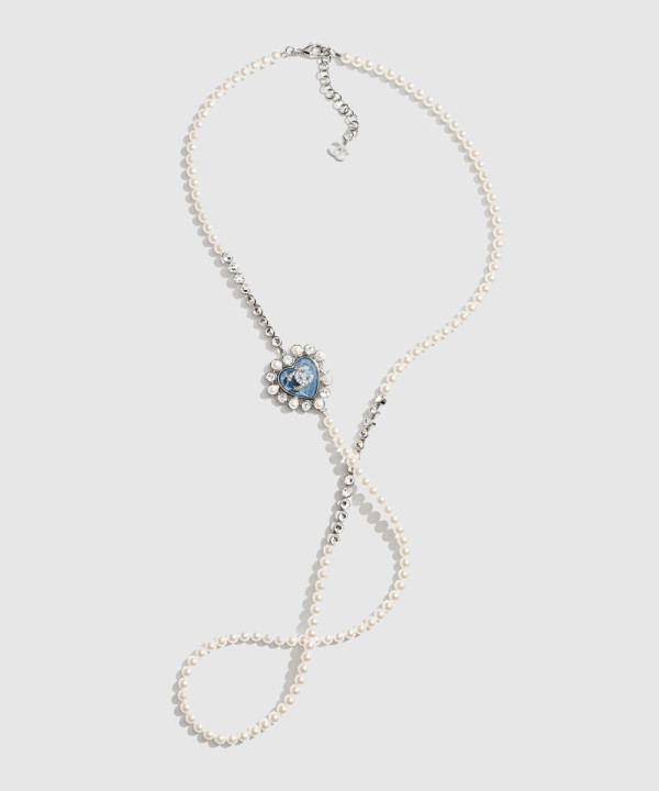 샤넬 롱 네크리스 ABF490