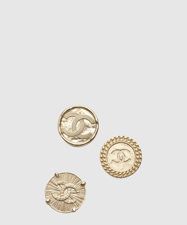 샤넬 더블 C 원형 헤어 액세서리 AB7997