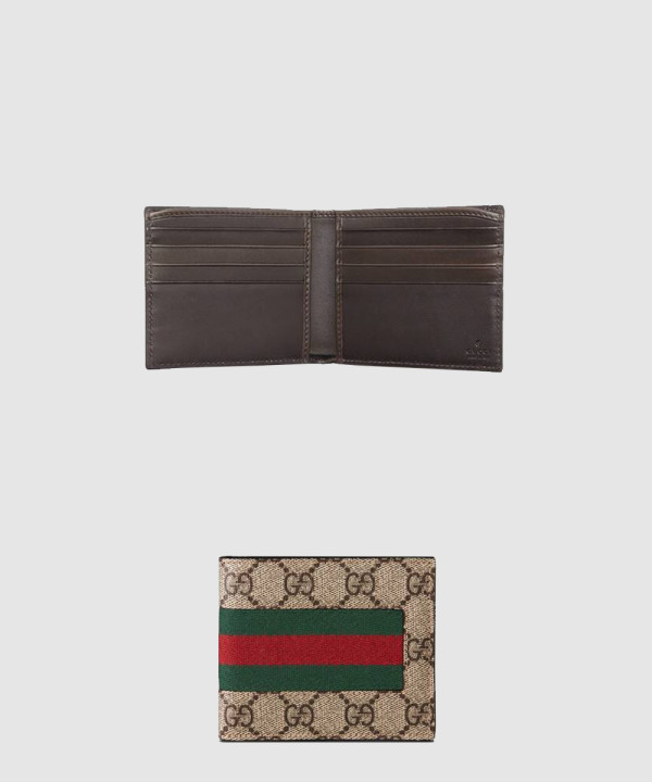 구찌 웹 수프림 GG 반지갑 408827