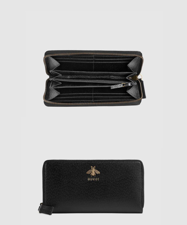 구찌 애니멀리어 지퍼월렛 523667