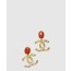 샤넬 Pendant 귀걸이 ABE632