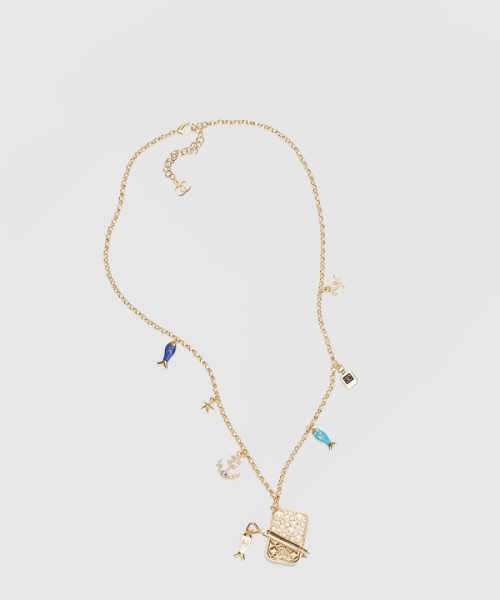 샤넬 Long Pendant 목걸이 ABF041