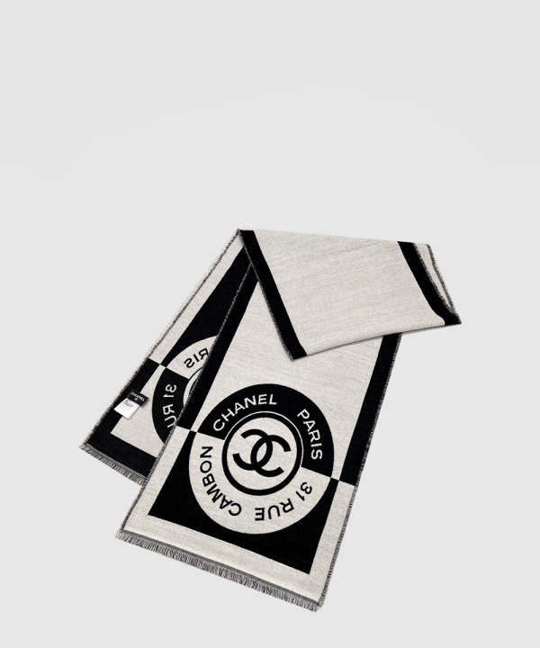 샤넬 양날 스카프 AA8502