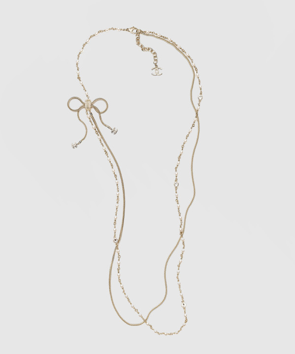 샤넬 롱 네크리스 ABE438