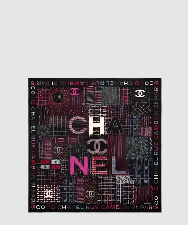 샤넬 스퀘어 스카프 AA8619