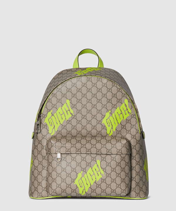 구찌 프린트 미디엄 백팩 834466