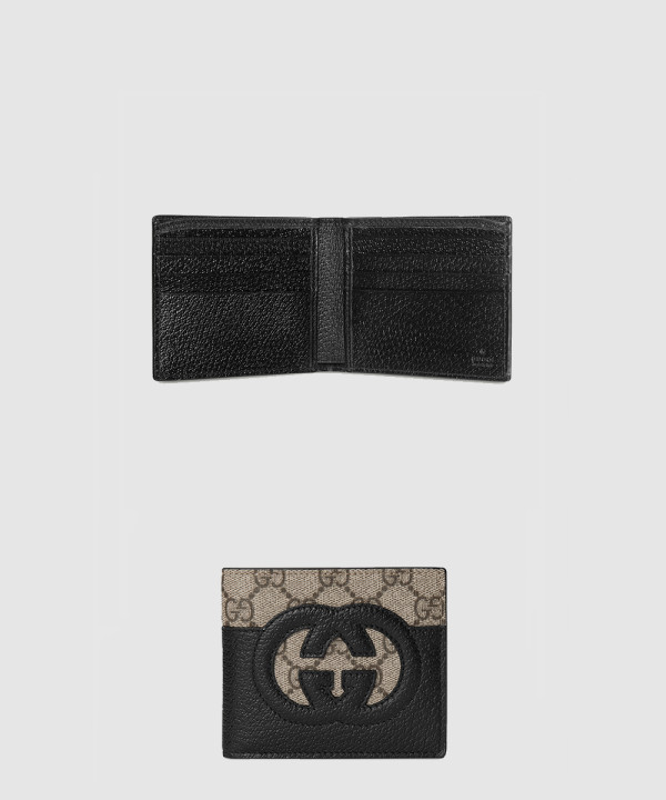 구찌 컷아웃 인터로킹 G 반지갑 701420