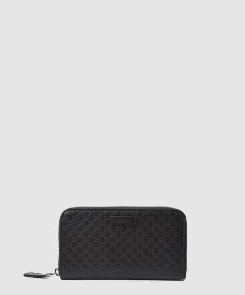 구찌 마이크로시마 지퍼월렛 449391